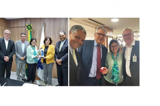 Superintendente da OSID participa de audiência com ministra da Saúde em Brasília Superintendente da OSID participa de audiência com ministra da Saúde em Brasília